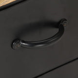 NNEVL TV Cabinet 90x30x41 cm Rough Mango Wood