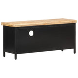 NNEVL TV Cabinet 90x30x41 cm Rough Mango Wood