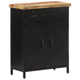 NNEVL Sideboard 60x30x76 cm Rough Mango Wood