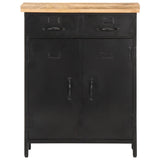NNEVL Sideboard 60x30x76 cm Rough Mango Wood