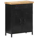 NNEVL Sideboard 60x30x76 cm Rough Mango Wood