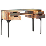 NNEVL Desk 118x48x75 cm Solid Reclaimed Wood