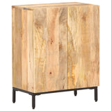 NNEVL Sideboard 60x35x77 cm Solid Mango Wood