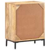 NNEVL Sideboard 60x35x77 cm Solid Mango Wood