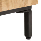 NNEVL Sideboard 60x35x77 cm Solid Mango Wood