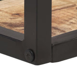 NNEVL Wall Shelves 2 pcs 40 cm Rough Mango Wood