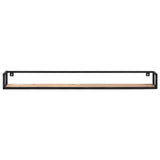 NNEVL Wall Shelves 2 pcs 160 cm Solid Acacia Wood