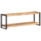 NNEVL TV Cabinet 120x30x40 cm Rough Mango Wood