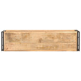 NNEVL TV Cabinet 120x30x40 cm Rough Mango Wood