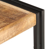 NNEVL TV Cabinet 120x30x40 cm Rough Mango Wood