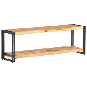 NNEVL TV Cabinet 120x30x40 cm Solid Acacia Wood
