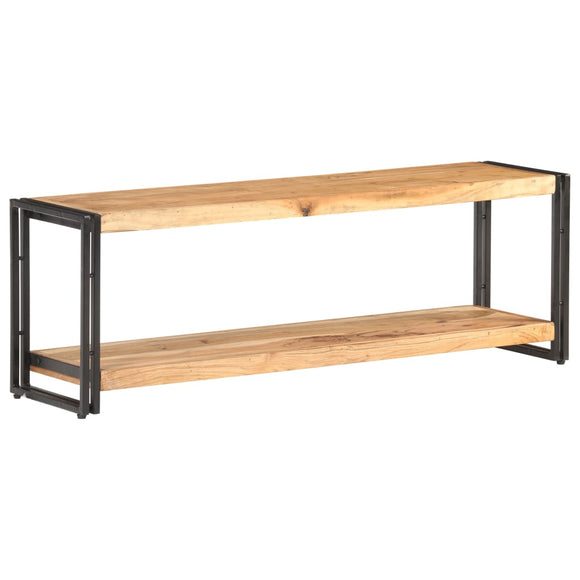 NNEVL TV Cabinet 120x30x40 cm Solid Acacia Wood