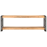 NNEVL TV Cabinet 120x30x40 cm Solid Acacia Wood