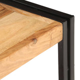 NNEVL TV Cabinet 120x30x40 cm Solid Acacia Wood