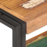 NNEVL TV Cabinet 120x30x40 cm Solid Reclaimed Wood