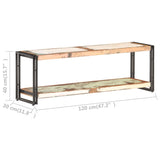 NNEVL TV Cabinet 120x30x40 cm Solid Reclaimed Wood