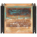 NNEVL Side Table 40x30x40 cm Solid Reclaimed Wood