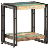 NNEVL Side Table 40x30x40 cm Solid Reclaimed Wood