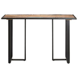 NNEVL Dining Table 120 cm Solid Reclaimed Wood