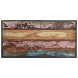 NNEVL Dining Table 120 cm Solid Reclaimed Wood