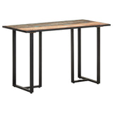 NNEVL Dining Table 120 cm Solid Reclaimed Wood