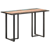 NNEVL Dining Table 120 cm Solid Reclaimed Wood