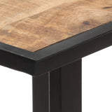 NNEVL Dining Table 140 cm Rough Mango Wood