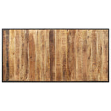 NNEVL Dining Table 160 cm Rough Mango Wood