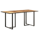 NNEVL Dining Table 160 cm Rough Mango Wood