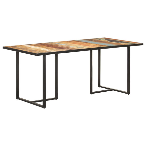 NNEVL Dining Table 180 cm Solid Reclaimed Wood