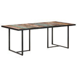 NNEVL Dining Table 200 cm Solid Reclaimed Wood
