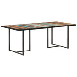 NNEVL Dining Table 200 cm Solid Reclaimed Wood