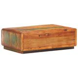 NNEVL Coffee Table 90x60x29 cm Solid Reclaimed Wood
