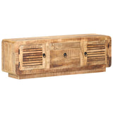NNEVL TV Cabinet 120x30x40 cm Rough Mango Wood