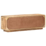 NNEVL TV Cabinet 120x30x40 cm Rough Mango Wood