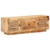 NNEVL TV Cabinet 120x30x40 cm Rough Mango Wood