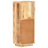 NNEVL Highboard 45x32x110 cm Rough Mango Wood