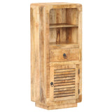 NNEVL Highboard 45x32x110 cm Rough Mango Wood