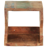 NNEVL Wall Mounted Bicycle Rack 35x25x25 cm Solid Reclaimed Wood