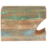 NNEVL Wall Mounted Bicycle Rack 35x25x25 cm Solid Reclaimed Wood