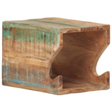 NNEVL Wall Mounted Bicycle Rack 35x25x25 cm Solid Reclaimed Wood
