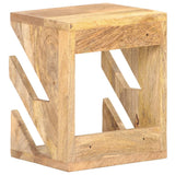 NNEVL Wall Mounted Skateboard Holder 25x20x30 cm Solid Mango Wood