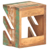 NNEVL Wall Mounted Skateboard Holder 25x20x30 cm Solid Reclaimed Wood