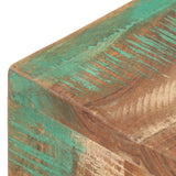 NNEVL Wall Mounted Skateboard Holder 25x20x30 cm Solid Reclaimed Wood