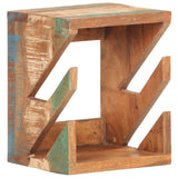 NNEVL Wall Mounted Skateboard Holder 25x20x30 cm Solid Reclaimed Wood