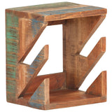NNEVL Wall Mounted Skateboard Holder 25x20x30 cm Solid Reclaimed Wood