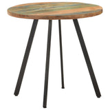 NNEVL Dining Table 80 cm Solid Reclaimed Wood