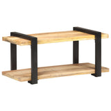 NNEVL TV Cabinet 90x40x40 cm Rough Mango Wood