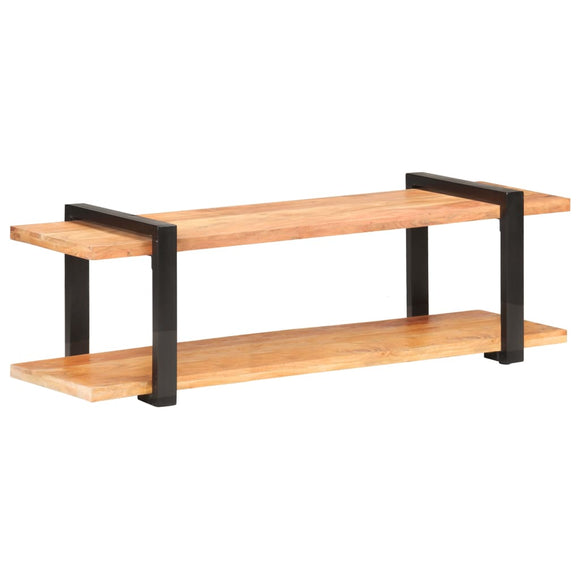 NNEVL TV Cabinet 130x40x40 cm Solid Acacia Wood