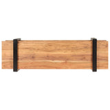 NNEVL TV Cabinet 130x40x40 cm Solid Acacia Wood